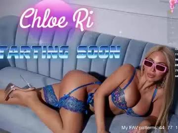 chloe_ri — Current Goal: NIPPLE TEASE 1k, DROOL on at GOAL at 2222 tokens -- Next Goal: DEEP throat, SPIT -- type /menu to play with me! #lovense #bigboobs #heels #stockings #squirt